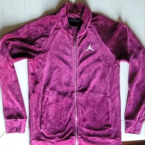 Nike Jordan Velour Purple track jacket